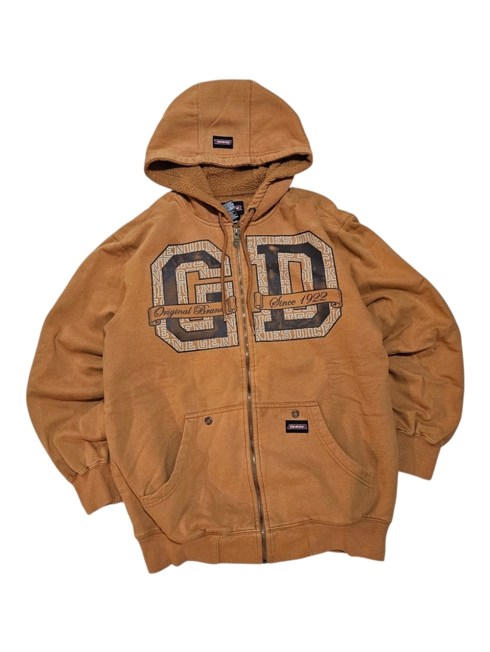 Genuine Dickies Full Zip Fleece Hoodie